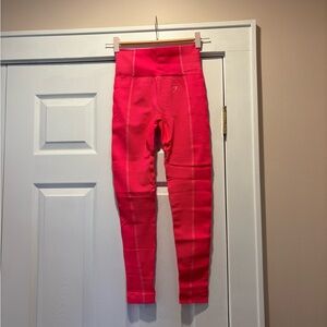Gymshark Red Seamless High-Waist Leggings